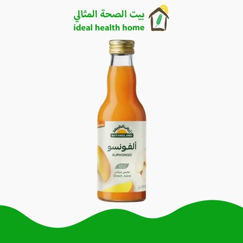 ألفونسو عصير تفاح و مانجو مباشر عضوى 200مل