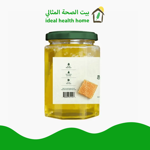عسل بالشمع عضوي 350جم