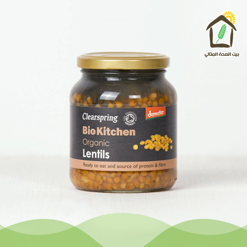 العدس العضوي 360جم Clearspring