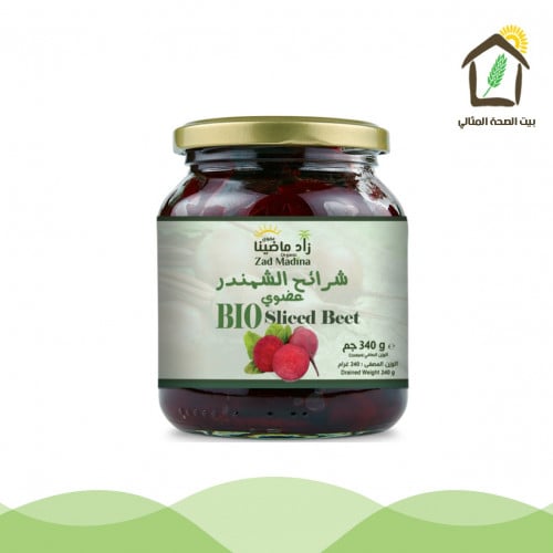 شرائح الشمندر عضوي 340جم زاد ماضينا
