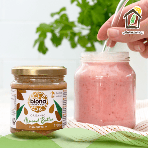 زبدة اللوز العضوية 170جم