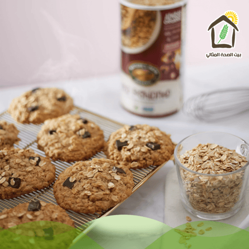رقائق شوفان عضوي خالي من الجلوتين 510جم