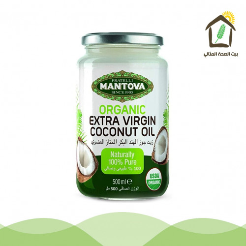 زيت جوز الهند البكر الممتاز العضوي 500مل