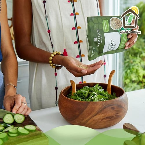 بذور القنب المقشرة العضوي 227جم