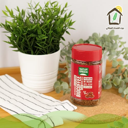 قهوةعضويةمجففةبالتجميد بدون كافيين سريعةالتحضير100...