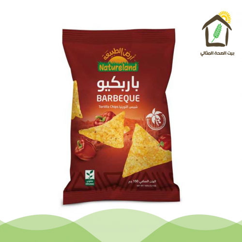 شيبس التورتيا باربكيو عضوى 150جم