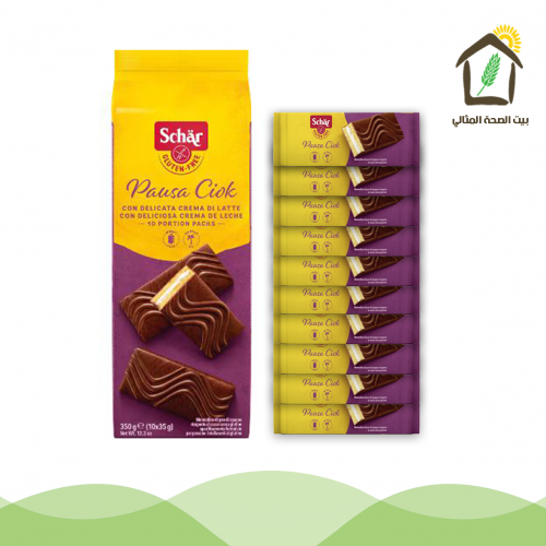 كيك الكاكاو الأسفنجي خالي من الجلوتين 350x10جم pac...