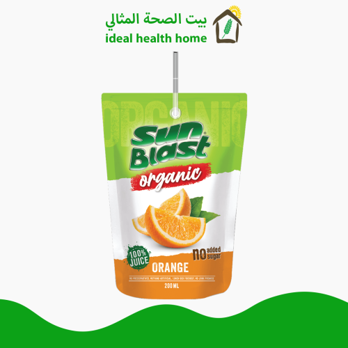 عصير برتقال عضوي 200مل simat