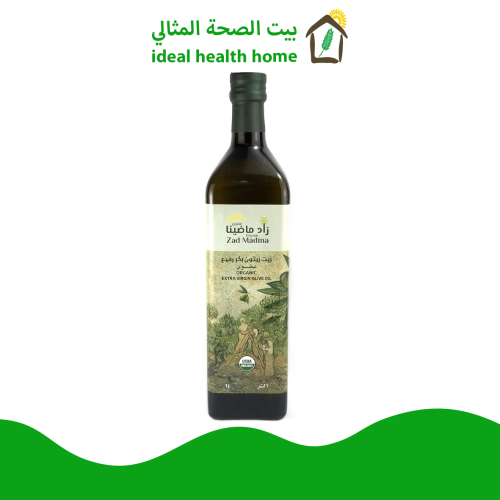 زيت زيتون بكر رفيع عضوي تونسي 1لتر زاد ماضينا