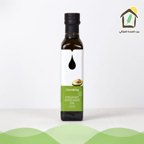 زيت الأفوكادو العضوي 250مل Clearspring