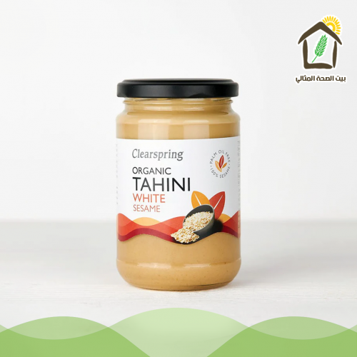 طحينية السمسم الأبيض العضوية 280جم Clearspring