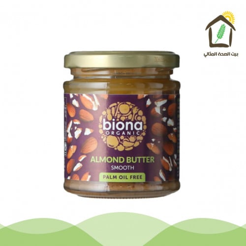 زبدة اللوز العضوية 170جم