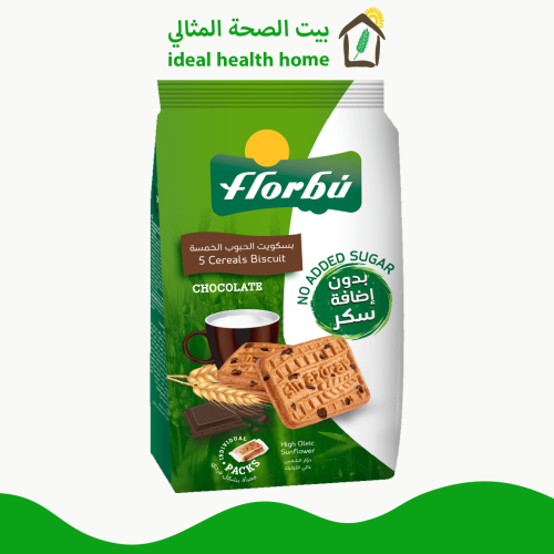 بسكويت الحبوب الخمسة بدون سكر 400جم simat