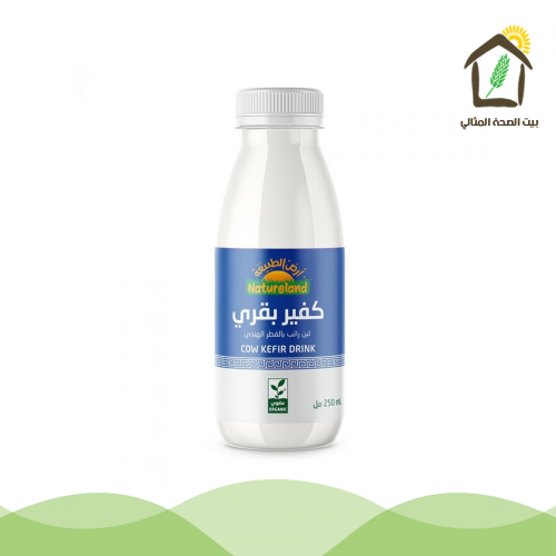 لبن كفير بقري رائب بالفطر الهندي عضوي 250مل ( متوف...