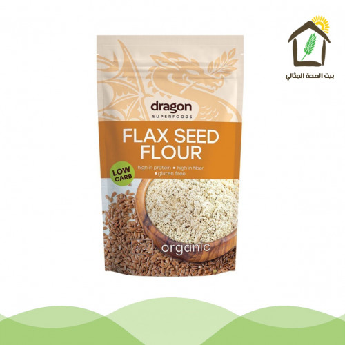 دقيق بذور الكتان العضوي 200جم