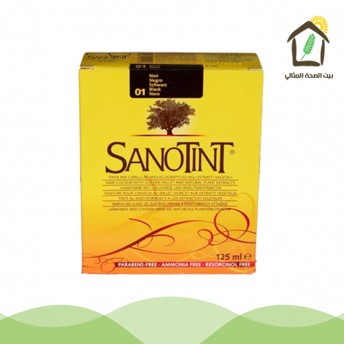 صبغة شعر أسود خالي من الأمونيا والباربان- رقم 1