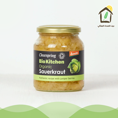 مخلل الملفوف العضوي الساوركراوت 360جم Clearspring