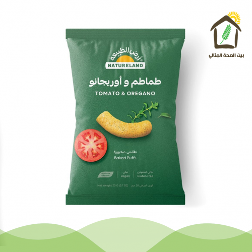 نفائش مخبوزة بالطماطم وأوريغانو نباتي خالي من الجل...