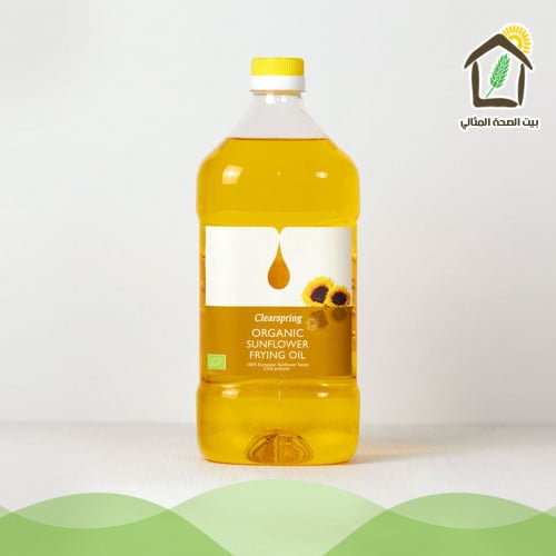 زيت دوار الشمس العضوي للقلي 2لتر Clearspring