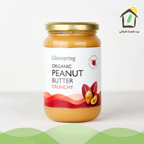 زبدة الفول السوداني المقرمشة العضوية350جمclersprin...