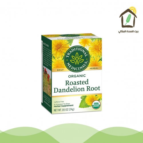 شاي الهندباء العضوي خالي من الكافيين 24جم