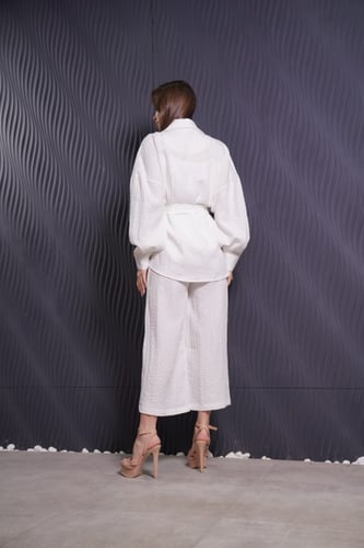 طقم لينن اوف وايت 15