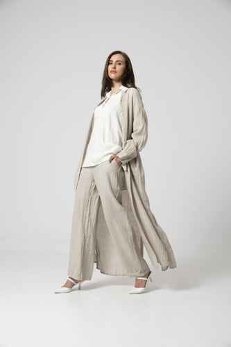 كارديغان لينن بيج مع بنطلون 107