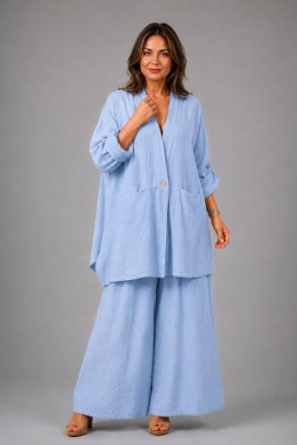 Free size set light blue