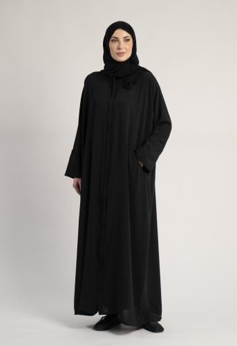 عبايه AL لون أسود