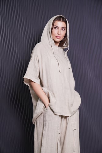 طقم لينن بيج