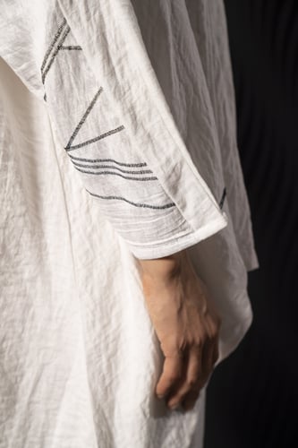 طقم نسائي فري سايز أوف وايت أنيق