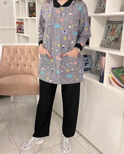 Grey Dino jacket