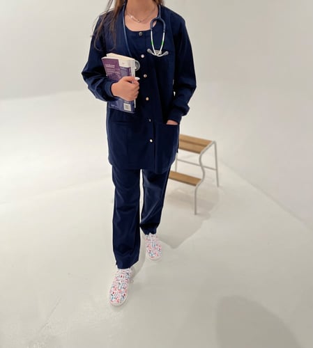 Navy Jacket and pants