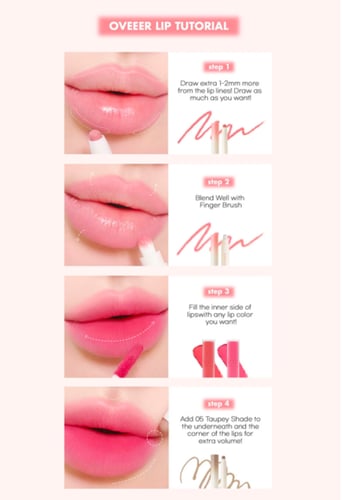 محدد شفاة بألوان طبيعية -٦ درجاتrom&nd