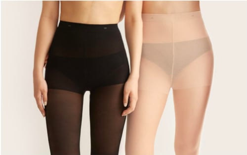 جوارب ضغط أنيقة للخروج والعمل كامل الساقين للخصر ل...