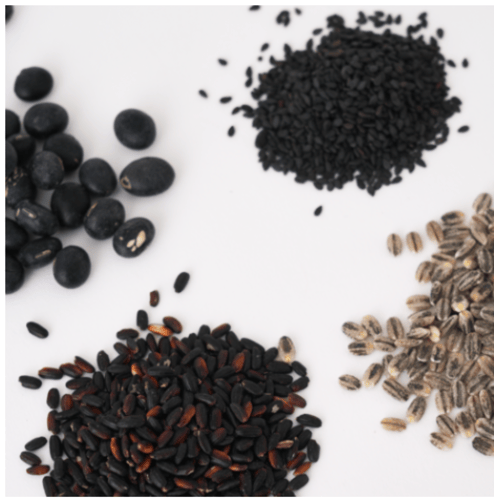 بروتين الجمال نباتي من فول الصويا الاسود بدون سكر...