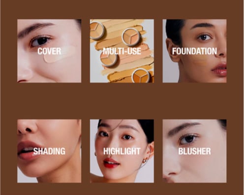 كونسيلر بالت تغطية احترافية (6 درجات) TFIT