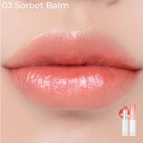 بلسم شفاة مبتكر ملون ومرطب ومعالج للشفاة-rom&nd (...