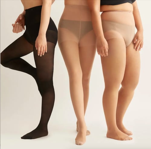 جوارب ضغط أنيقة للخروج والعمل كامل الساقين للخصر ل...