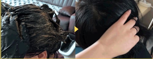 شامبو صبغة علاجية للشعر وتغطية الشيب في 5 دقائق (٤...