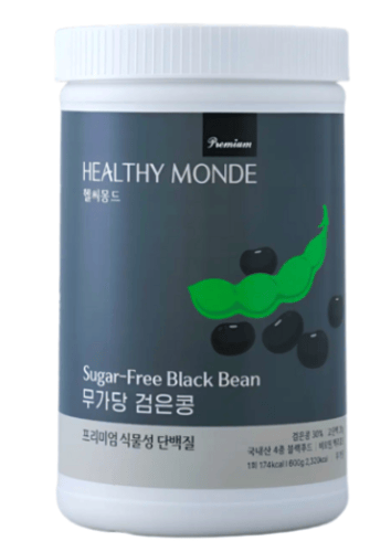 بروتين الجمال نباتي من فول الصويا الاسود بدون سكر...