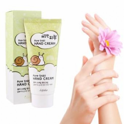 esfolio كريم الحلزون النقي لليدين -