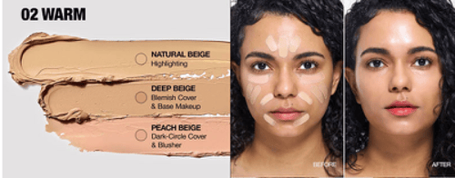 كونسيلر بالت تغطية احترافية (6 درجات) TFIT