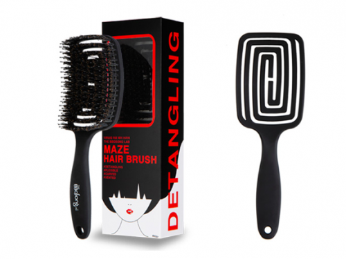 فرشاة شعر فك التشابك شعر حيوان طبيعي -THE BBOSONG...