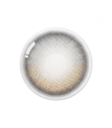 عدسة بني طبيعي موكا لامع يومية (10) عدسات (Deep Au...