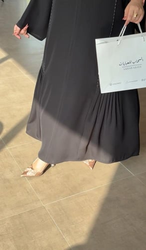 عبايه تصميم كويتي