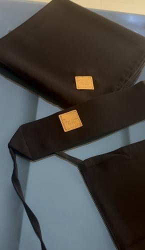 نقاب طقم عنابي