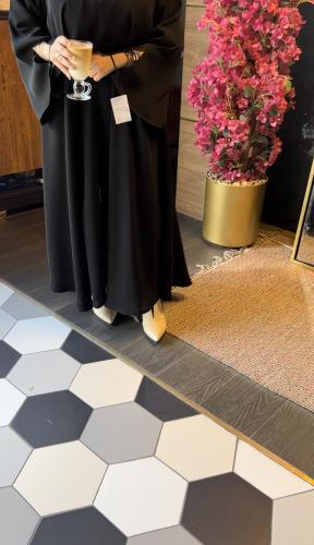 دبل كلوش باكمام مفتوحه