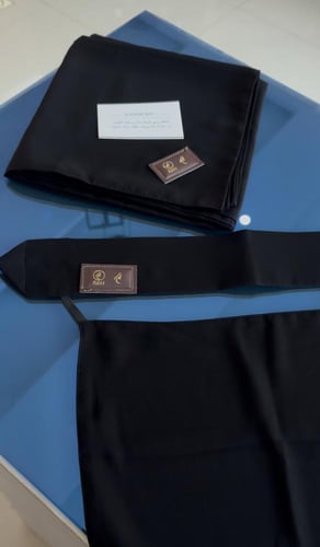 طقم طرحه ونقاب Ross عنابي