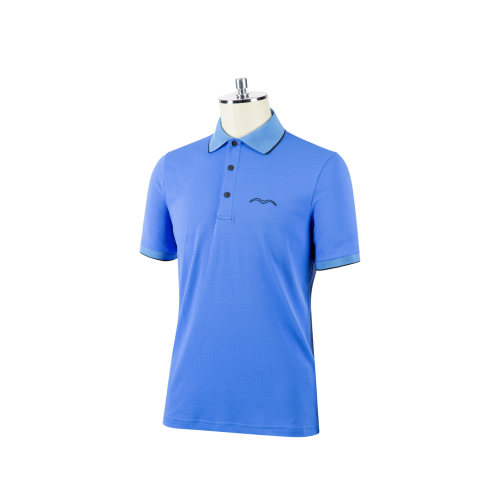 ALVAREZ RIDING POLO SHORT - BLUE
